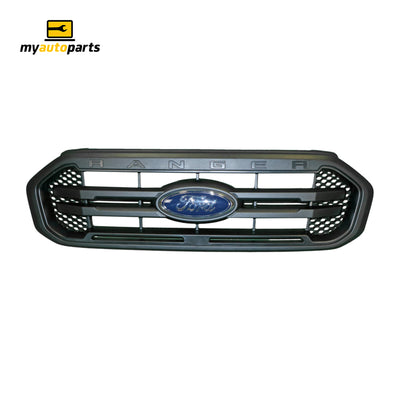 Grille Genuine suits Ford Ranger PX XL/XLS 9/2018 On