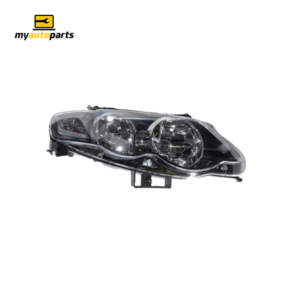Head Lamp Drivers Side Certified Suits Ford Falcon XR FG 2008 to 2011