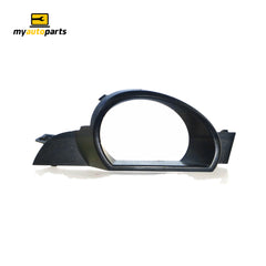 Lower Front Bar Grille With Fog Light Mount Passenger Side Genuine Suits Audi Q7 4L 7/2007 to 12/2009