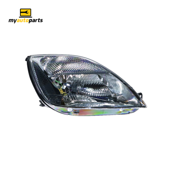 Head Lamp Drivers Side Certified Suits Ford Fiesta WP 2004 to 2005