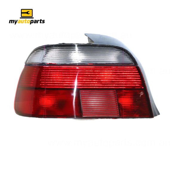 Black Red/Clear Tail Lamp Passenger Side Certified Suits BMW 5 Series E39 1996 to 2003