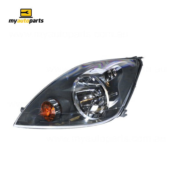 Head Lamp Passenger Side Certified Suits Ford Fiesta WQ 2005 to 2008
