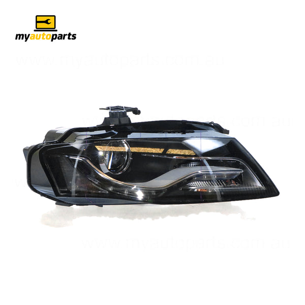 Bi-Xenon Head Lamp Drivers Side Certified Suits Audi A4 B8 4/2008 to 5/2012