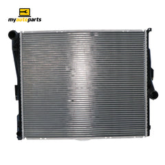 Radiator 38 / 38 mm Plastic Aluminium 580 x 498 x 32 mm Manual/Auto 2.0L,2.5L,3.0L L Aftermarket Suits BMW X3 E83 2004 to 2010