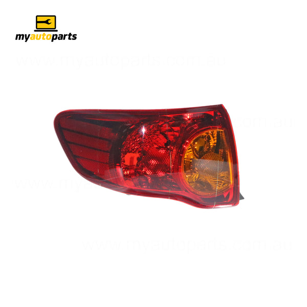 Tail Lamp Passenger Side Certified Suits Toyota Corolla ZRE152R 2007 to 2010