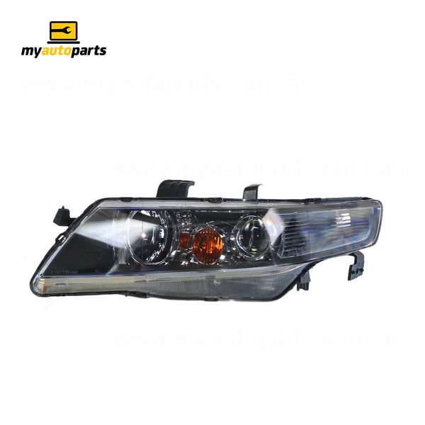 Halogen Head Lamp Passenger Side Certified Suits Honda Accord Euro CL 2003 to 2005