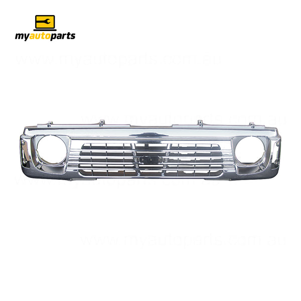 Chrome Grille Aftermarket suits Nissan Patrol GQ Y60 11/1994 to 10/1997