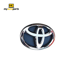 Grille Emblem "Toyota Logo" Genuine suits Toyota Yaris 8/2005 to 7/2011