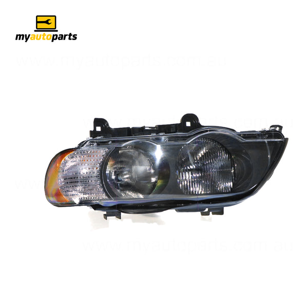 Halogen Electric Adjust Head Lamp Passenger Side Certified Suits BMW X5 E53 2000 to 2007