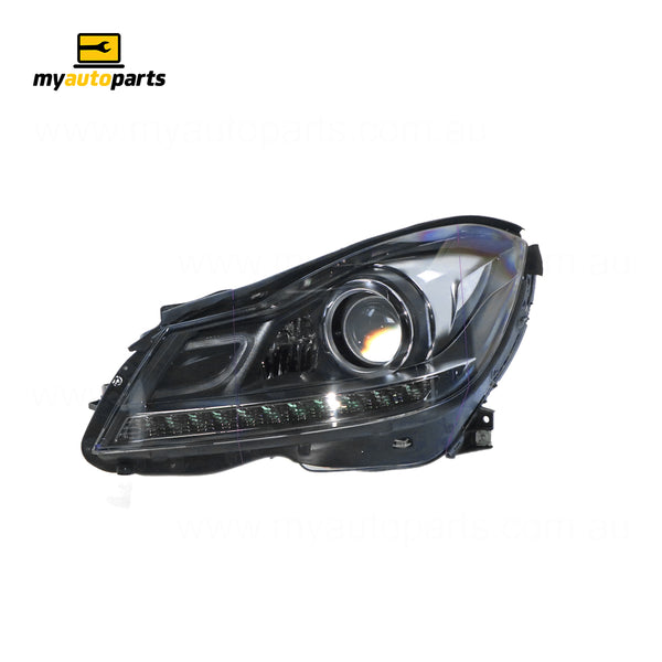 Bi-Xenon Head Lamp Passenger Side OES suits Mercedes-Benz C Class 2011 to 2016