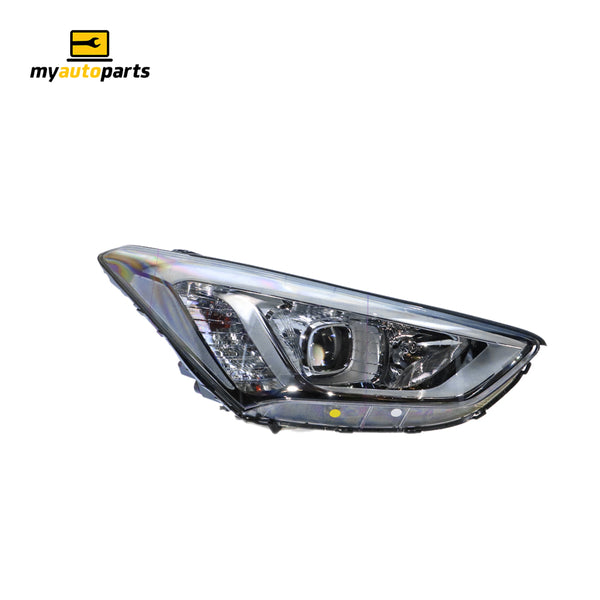 Xenon Head Lamp Drivers Side Genuine Suits Hyundai Santa Fe DM 2012 to 2015