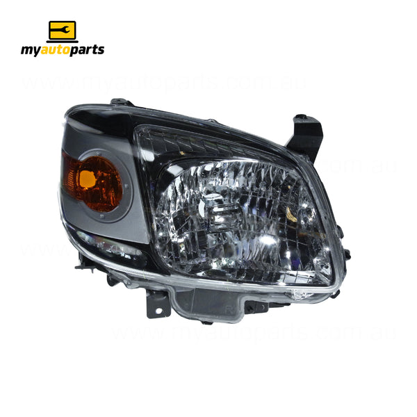 Head Lamp Drivers Side Genuine Suits Mazda BT50 UN 11/2006 to 6/2008