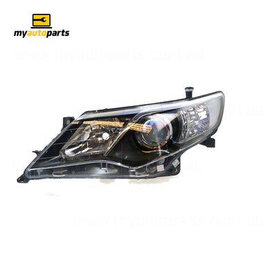 Head Lamp Passenger Side Genuine Suits Toyota Camry Atara SX/RZ ASV50R 2011 to 2015