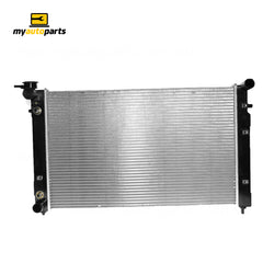 Radiator 35 / 35 mm Plastic Aluminium 675 x 428 x 26 mm Automatic 3.8L L VH Aftermarket Suits Holden Commodore VT 1997 to 2000