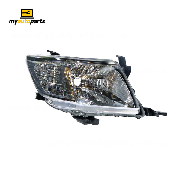 Head Lamp Drivers Side Genuine suits Toyota Hilux 2011 to 2015