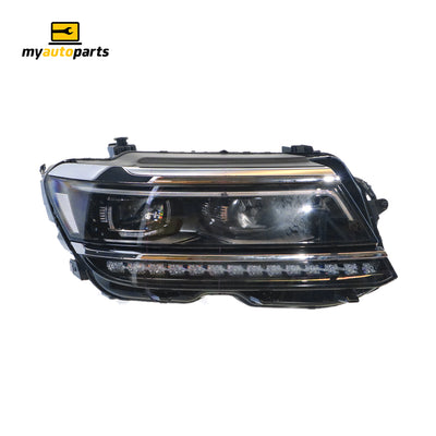 LED Head Lamp Drivers Side Genuine Suits Volkswagen Tiguan ALLSPACE 2018 to 2021
