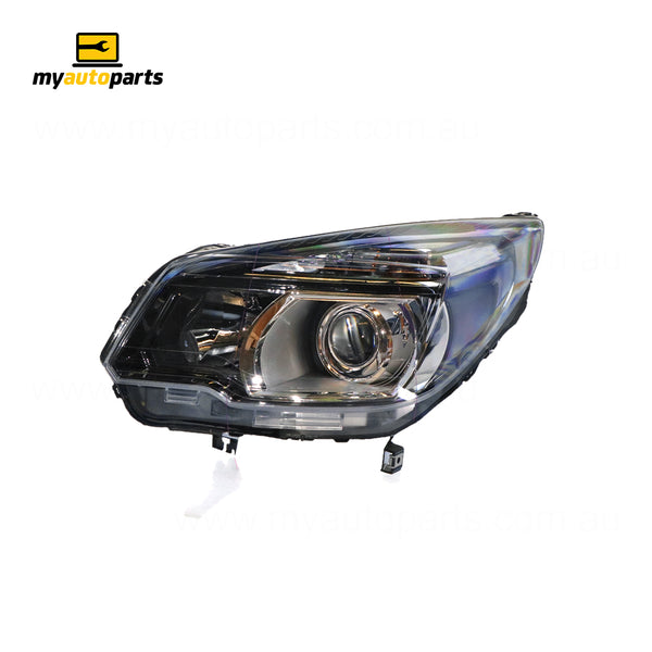 Halogen Head Lamp Passenger Side Genuine Suits Holden Colorado Z71 RG 7/2015 to 7/2016