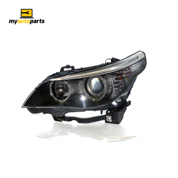 Halogen Head Lamp Passenger Side OES Suits BMW 5 Series E60/E61 2007 to 2010