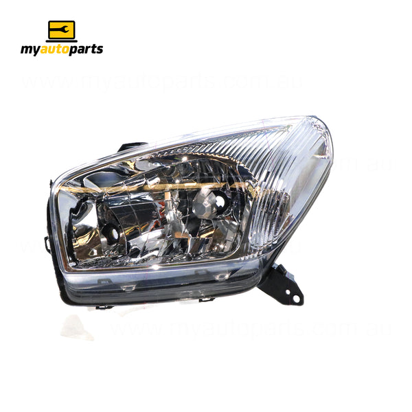 Halogen Head Lamp Passenger Side Certified Suits Toyota RAV4 ACA20R/ACA21R/ACA22R/ACA23R 2000 to 2005