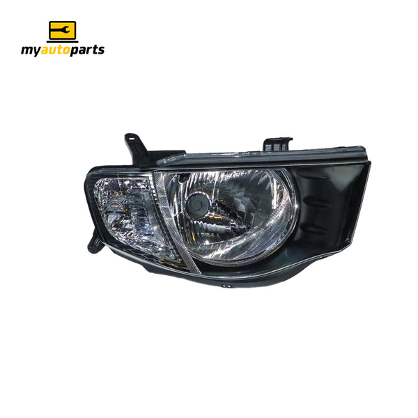 Head Lamp Drivers Side Certified suits Mitsubishi Triton ML GLS/GLXR/VR 7/2006 to 8/2009