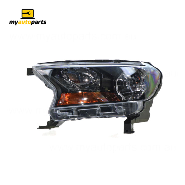 Halogen Head Lamp Passenger Side Genuine Suits Ford Everest Ambiente UA 2015 to 2018