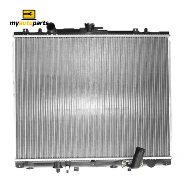 Radiator 35 / 35 mm Plastic Aluminium 500 x 638 x 36 mm Manual 2.8L L 4M40 Aftermarket Suits Mitsubishi Triton MK 1996 to 2006