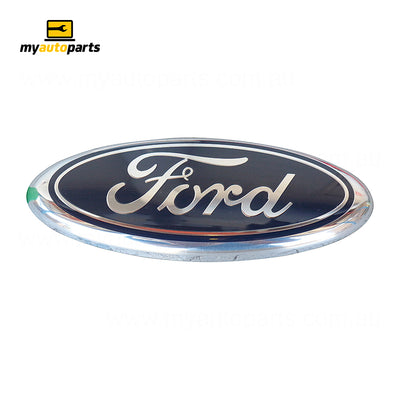Tail Gate Emblem "Ford Logo" Genuine Suits Ford Fiesta WS 3 Door Hatch 9/2012 to 7/2013