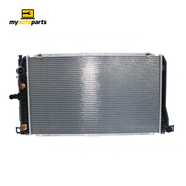 Radiator 38 / 38 mm Plastic Aluminium 700 x 418 x 32 mm Manual/Auto 4.0,5.0L L INTECH,WINDSOR Aftermarket Suits Ford Falcon DF/DL/EF/EL/XH 1994 to 1999