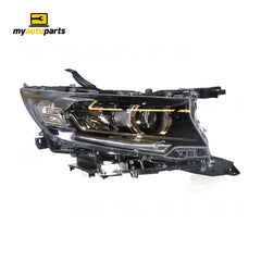 Bi-LED Head Lamp Drivers Side Genuine suits Toyota Prado GDJ150R 2017 On