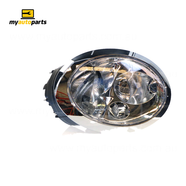 Head Lamp Drivers Side Certified Suits Mini Cooper R50 2002 to 2007