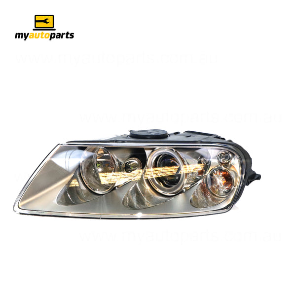 Halogen Head Lamp Passenger Side OES Suits Volkswagen Touareg 7L 2003 to 2007