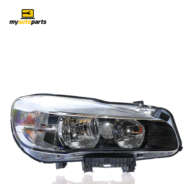 Head Lamp Drivers Side Genuine Suits BMW 2 Series 218i/218d F45 2014 On