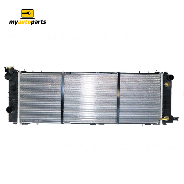 Radiator 32 / 38 mm Plastic Aluminium 785 x 268 x 32 mm Manual/Auto 4.0L L AMC Aftermarket Suits Jeep Cherokee XJ 1994 to 2001