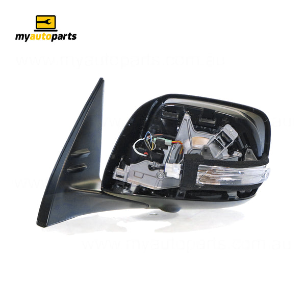 Door Mirror With Blind Spot & Indicator Passenger Side Genuine suits Toyota Prado 150 Series 2013 to 2017