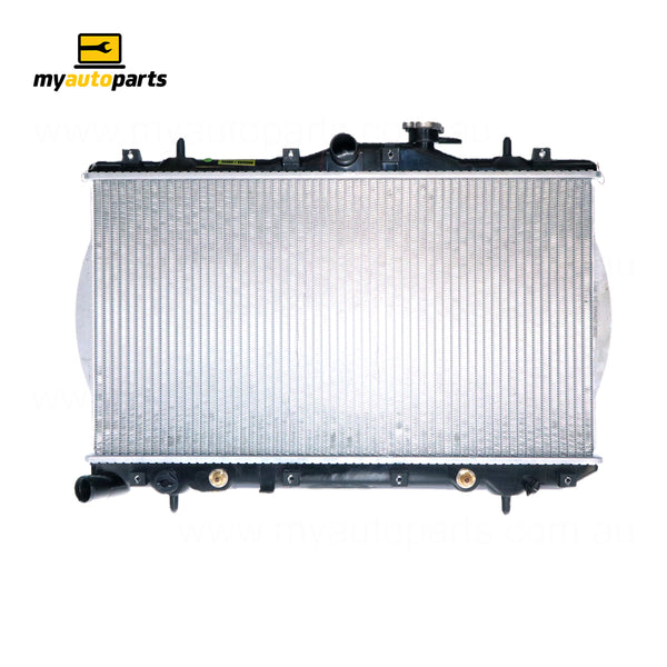 Radiator 33 mm 33 / Plastic Aluminium 335 x 603 x 16 mm Automatic 1.5L L G4 Aftermarket Suits Hyundai Excel X3 1994 to 2000