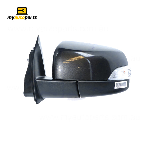 Black Door Mirror Electric With Indicator Passenger Side Genuine Suits Ford Ranger Wildtrak PXII 7/2015 to 9/2018