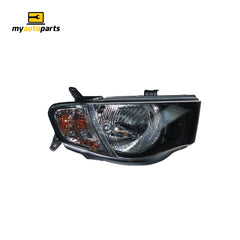 Head Lamp Drivers Side Genuine Suits Mitsubishi Triton MN 2009 to 2015