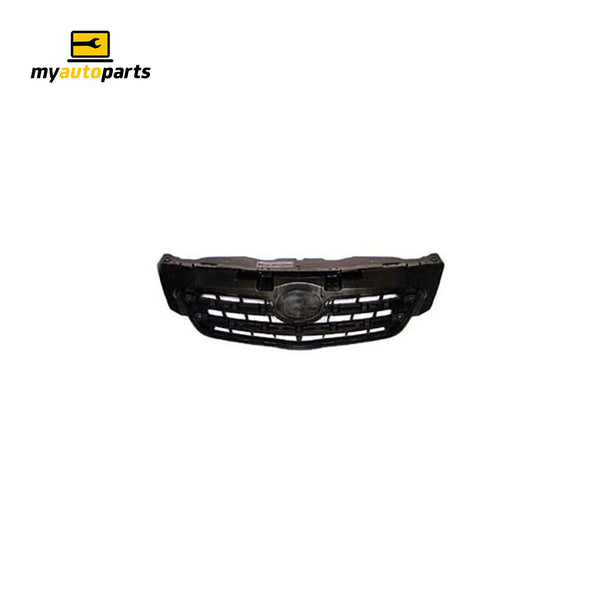 Black Grille Aftermarket Suits Toyota Corolla ZRE152R Sedan 3/2007 to 4/2010