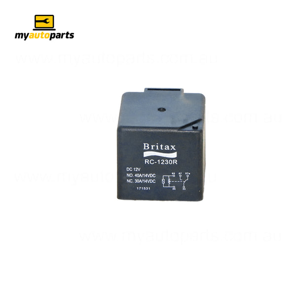 Mini Changeover Relay - 5 Pin, Resisted, 12V, 40A