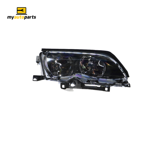 Halogen Head Lamp Drivers Side Certified Suits BMW 3 Series E46 Sedan 2001 to 2003