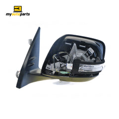 Door Mirror With Camera, Blind Spot & Indicator Passenger Side Genuine suits Toyota Prado 150 Series 2017 On