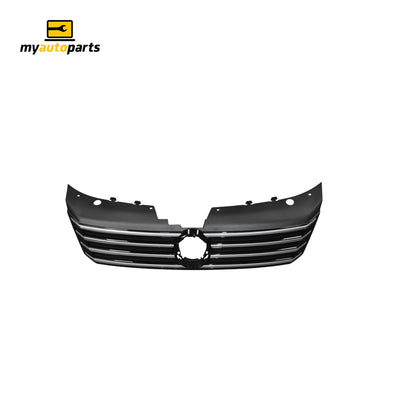 Black / Silver Grille Genuine Suits Volkswagen Passat 3C 2012 to 2015