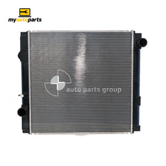 Radiator CT 46 / 46 mm Plastic Aluminium 525 x 518 x 48 mm Manual Aftermarket Suits Mitsubishi Mitsubishi/Fuso Truck FE 2005 to 2021