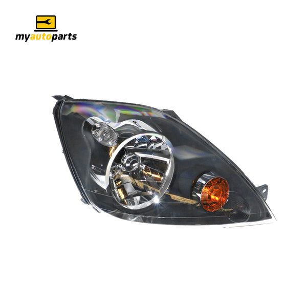 Head Lamp Drivers Side Genuine Suits Ford Fiesta WQ 2005 to 2008