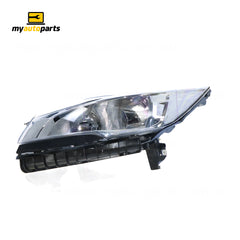 Halogen Head Lamp Passenger Side Certified Suits Ford Kuga TF 2013 to 2016