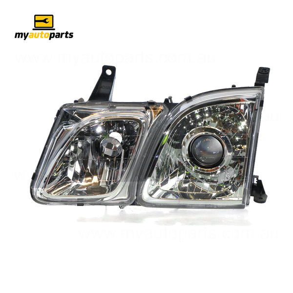 Head Lamp Passenger Side Genuine Suits Lexus LX UZJ100R 2002 to 2005