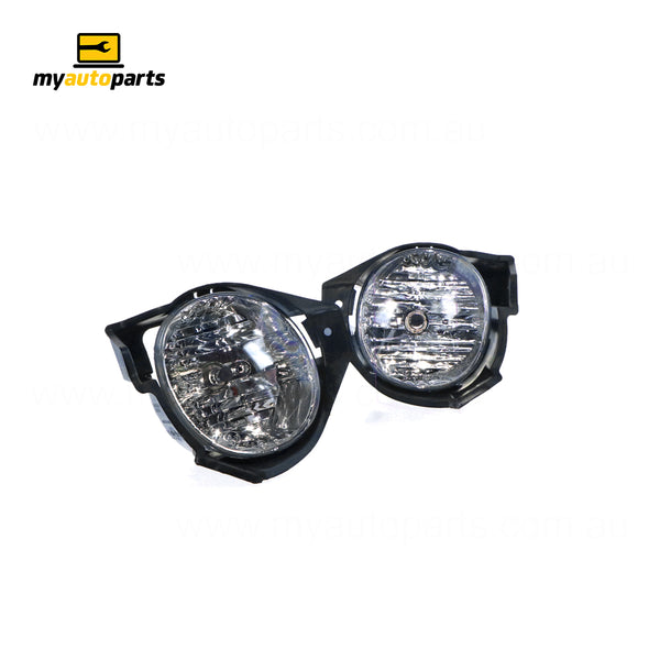 Fog Lamp Pair Certified suits Toyota Hilux SR5 2008 to 2011