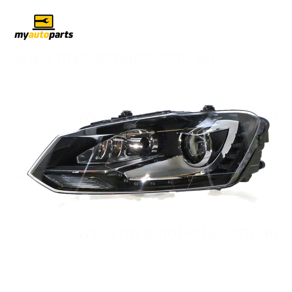 Xenon Head Lamp Passenger Side Genuine Suits Volkswagen Polo GTi 6R 2010 to 2014