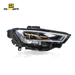 LED Head Lamp Drivers Side Genuine suits Audi A3/S3/RS3 8V 2016 On