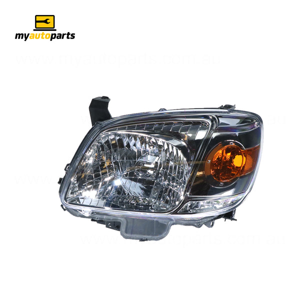 Head Lamp Passenger Side Certified Suits Mazda BT50 UN 6/2008 to 10/2011